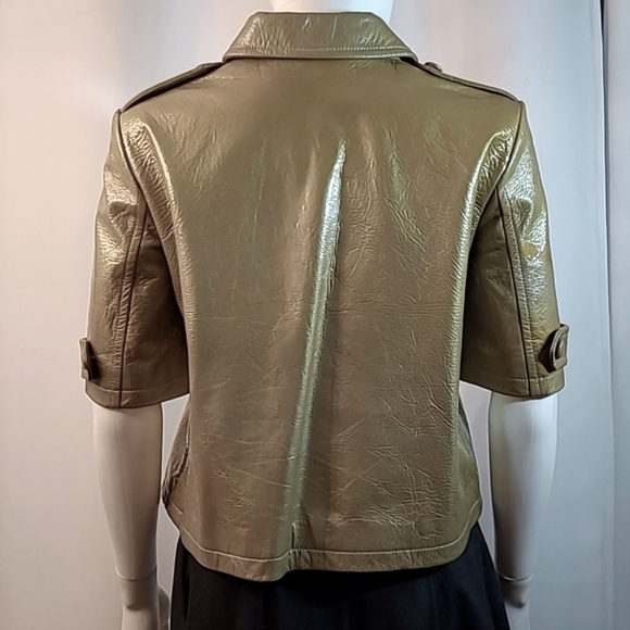Gryphon Pearlized Leather Jacket - Picture 4 of 9